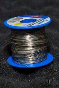 Barrel of Silver Covered Copper Wire